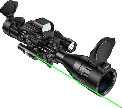 MidTen Kikkertsigte 4-16x50 AO Combo 4-16x50-B
