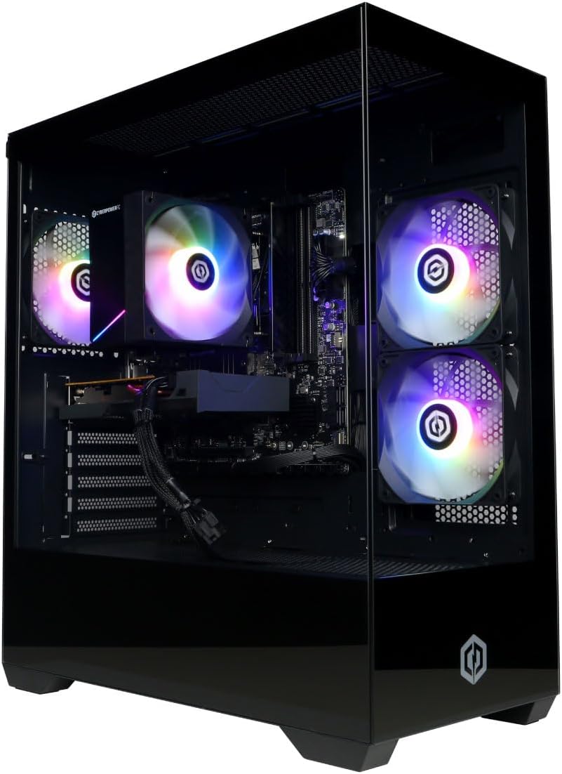 CyberpowerPC Gamer Master Gaming PC Ryzen 5 5500 RX 6500 XT