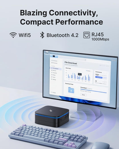 KAMRUI AK1PLUS Mini PC Intel Celeron N5095