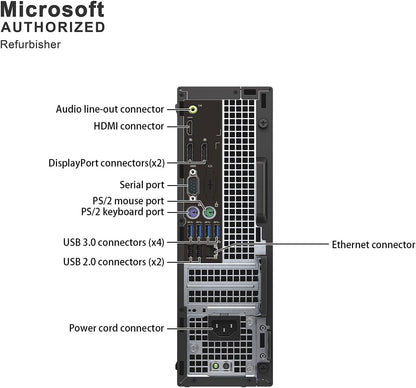 Dell OptiPlex 7050 SFF Stationær PC