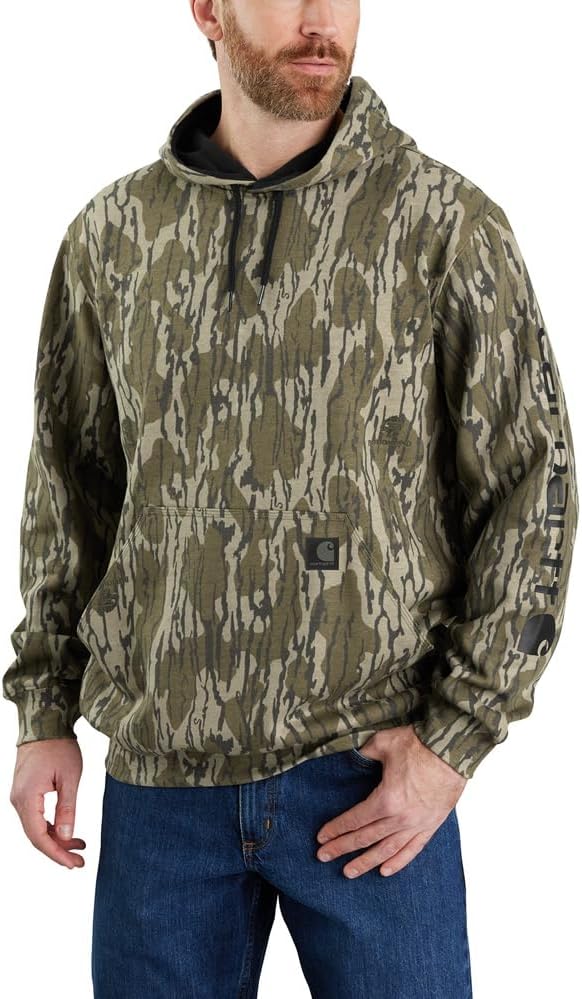 Carhartt Herre Hættetrøje Loose Fit Camo Graphic 105484