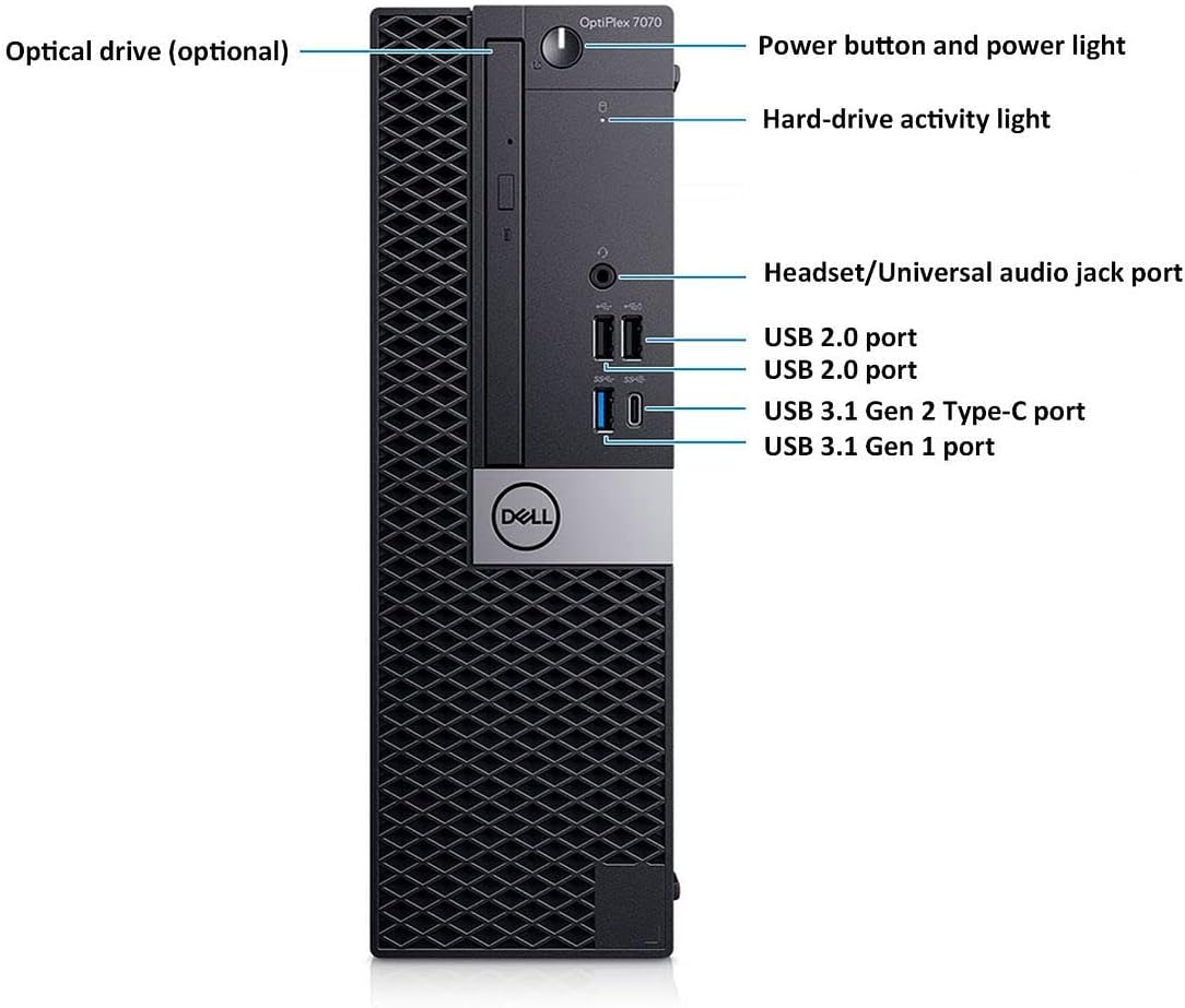 Dell OptiPlex 7070 SFF PC Intel Core i7-9700
