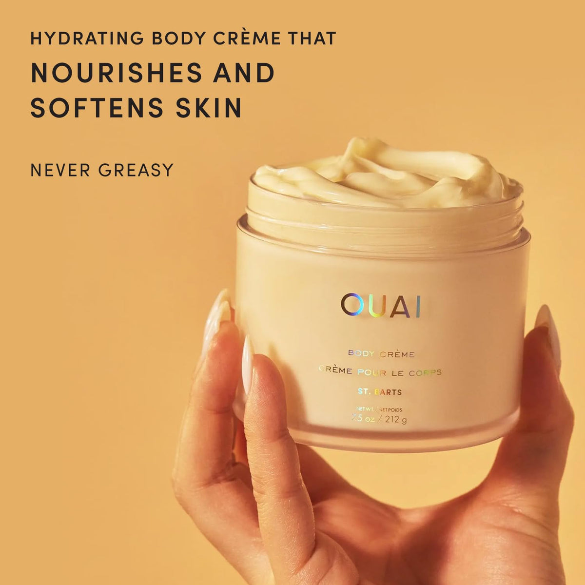 OUAI Hydrating Whipped Body Cream Kropscreme 2632834