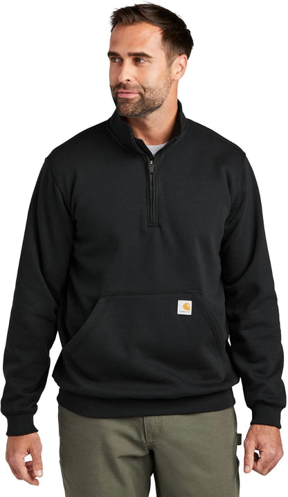 Carhartt Herre Sweatshirt Marquette 1/4-Zip Mock-Neck 105294