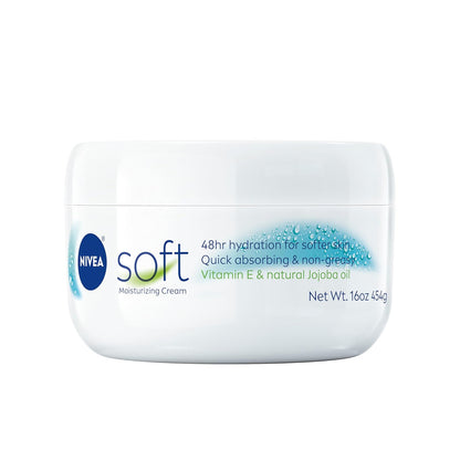 NIVEA Soft Fugtighedscreme til Krop Ansigt og Hænder