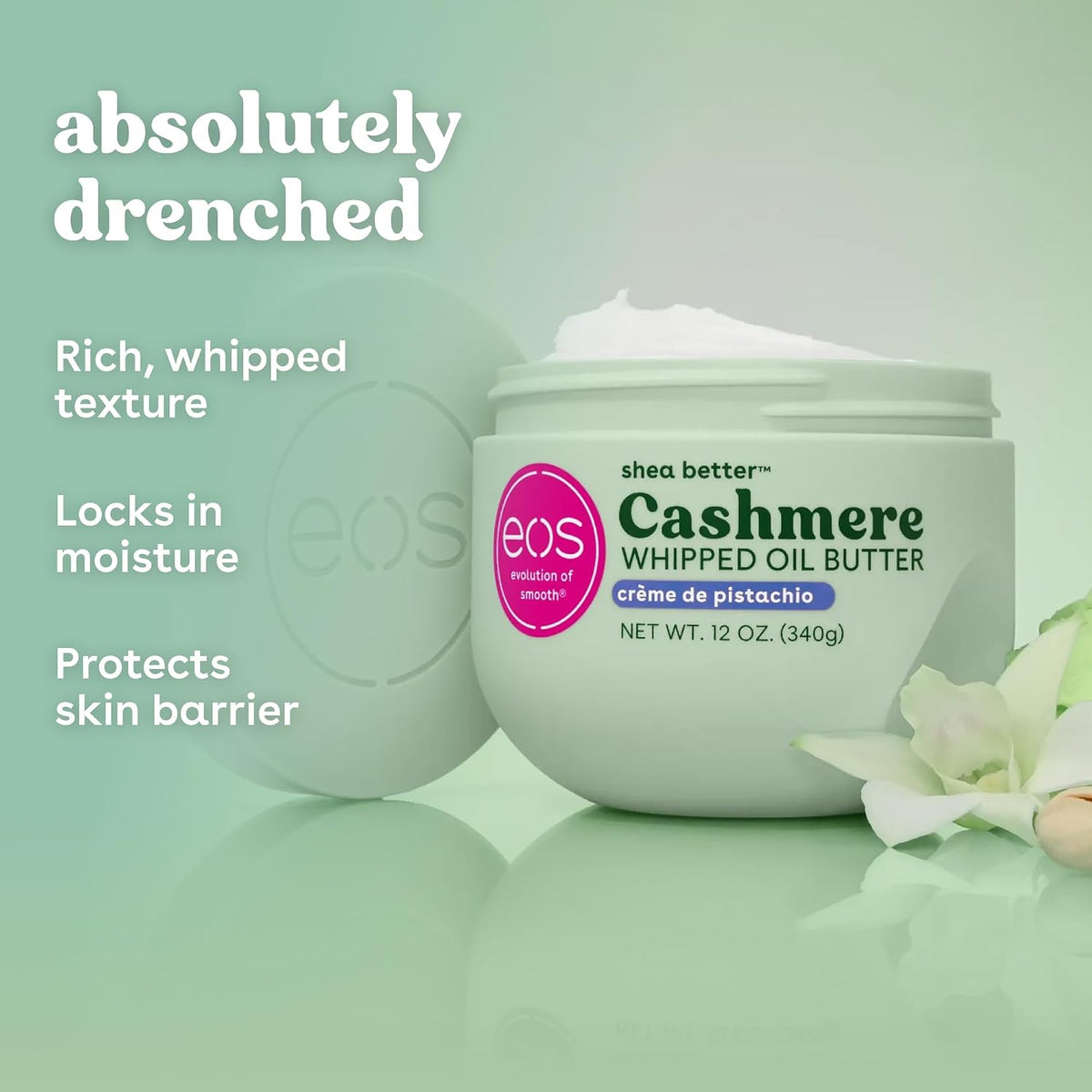 eos Cashmere Whipped Oil Body Butter Kropscreme 355ml