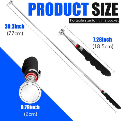 Teleskopisk Magnetisk Opsamler 9.1 kg Trækkraft 76.2 cm VS-2 Pickup Tool+ 2E20
