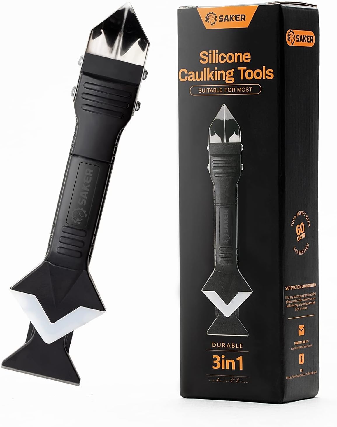 Saker Fugeværktøj 3-i-1 Fugefjerner SAK4609