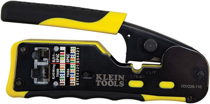 Klein Tools Skraldecrimptang til Modulære Datakabler VDV226-110