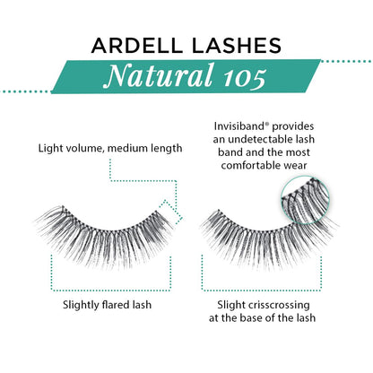 Ardell Natural 105 Falske Øjenvipper til Kvinder 68985