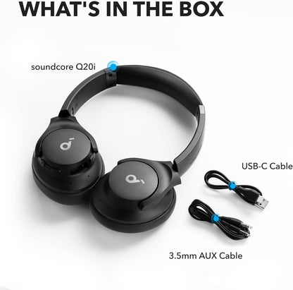 Soundcore Q20i Trådløse Over-Ear Hovedtelefoner A3004