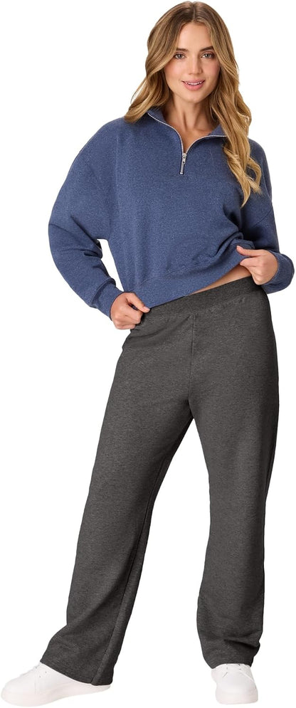 Hanes EcoSmart Fleece Joggers Sweatpants til Kvinder O4634