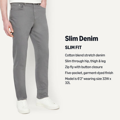Amazon Essentials Herre Bukser Garment Dyed Slim Fit AEMN19542M26