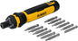 DEWALT Batteridrevet Skruetrækker 4V med 12 Bits DWHT66719