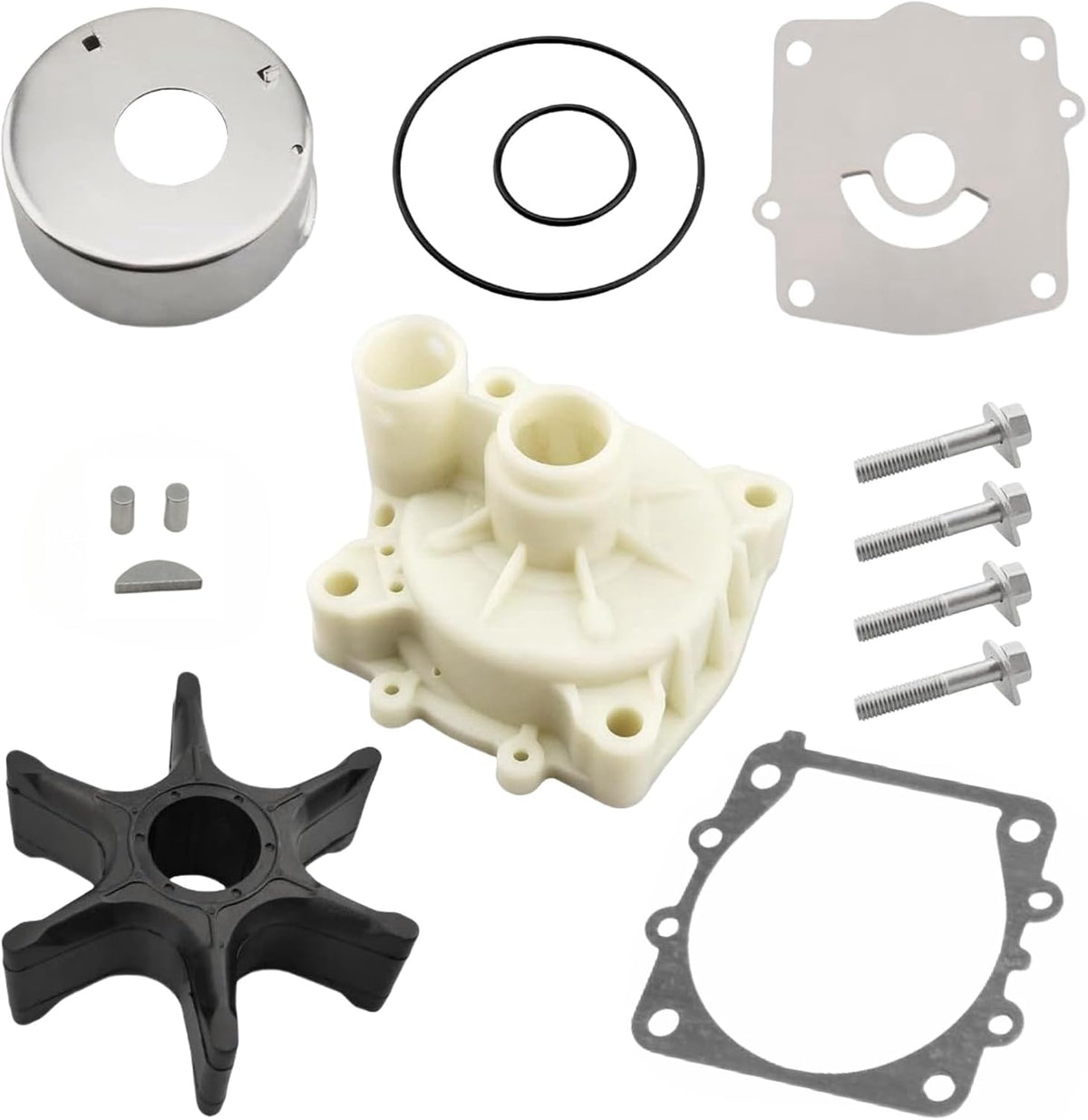 Vandpumpe Impeller Reparationssæt til Yamaha 150-300HK 61A-W0078