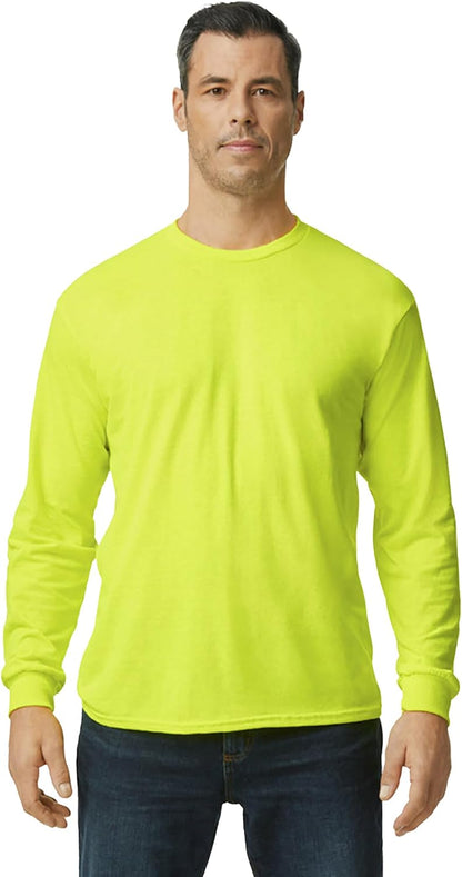 Gildan Voksen T-shirt Heavy Cotton Langærmet G5400 2-Pak