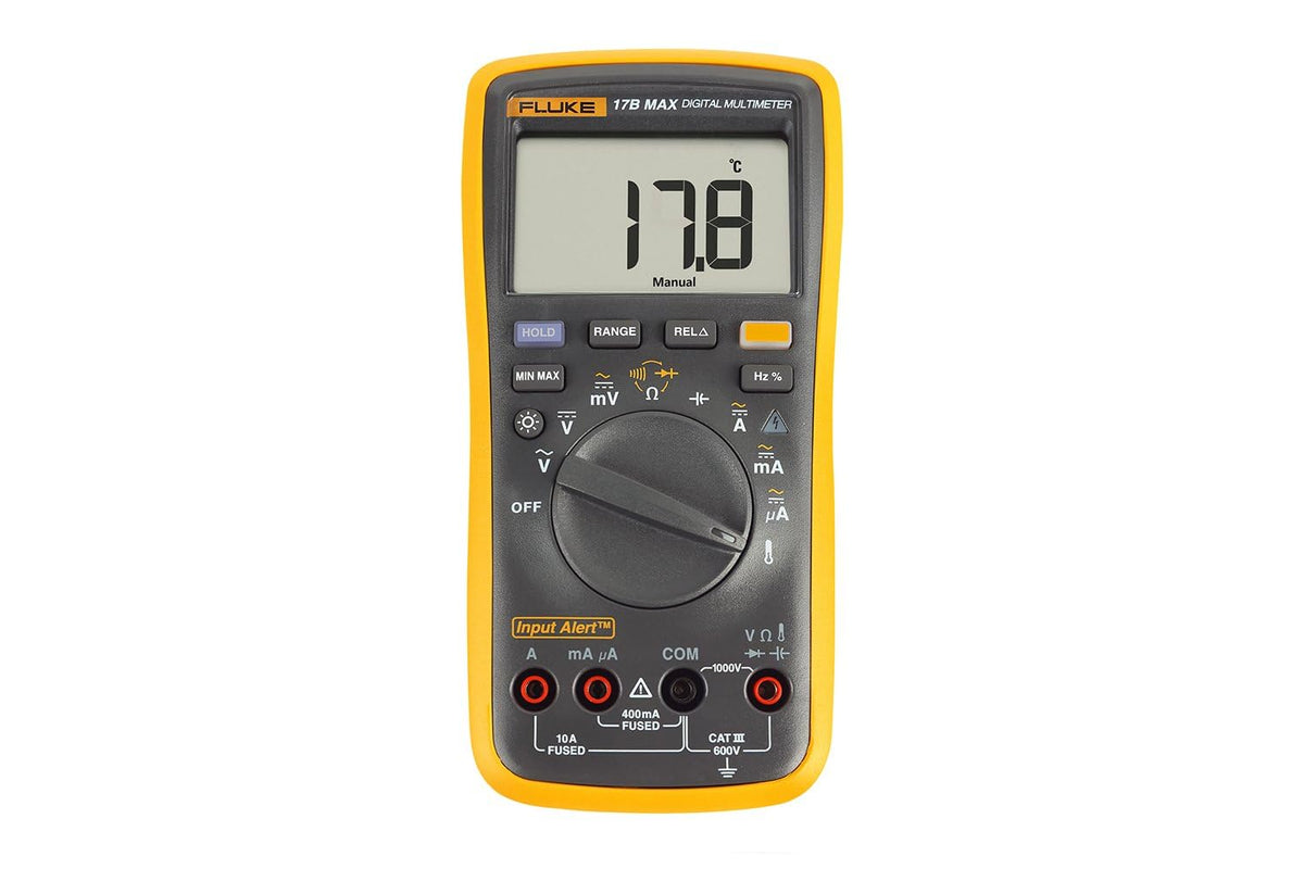 Fluke 17B+ Digitalt Multimeter AC/DC 1000V Fluke-17B+