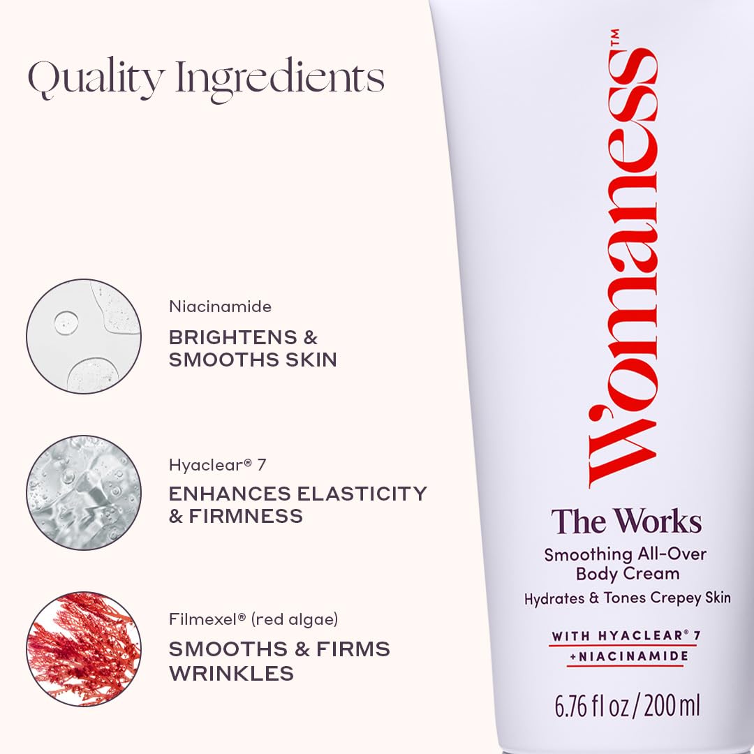 Womaness The Works All-Over Toning Kropscreme 200ml