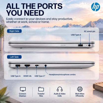 HP 17.3" HD+ Bærbar Computer