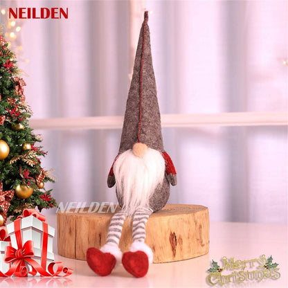 BWFY Julehisser Nisser med Lange Ben 3 Stk.