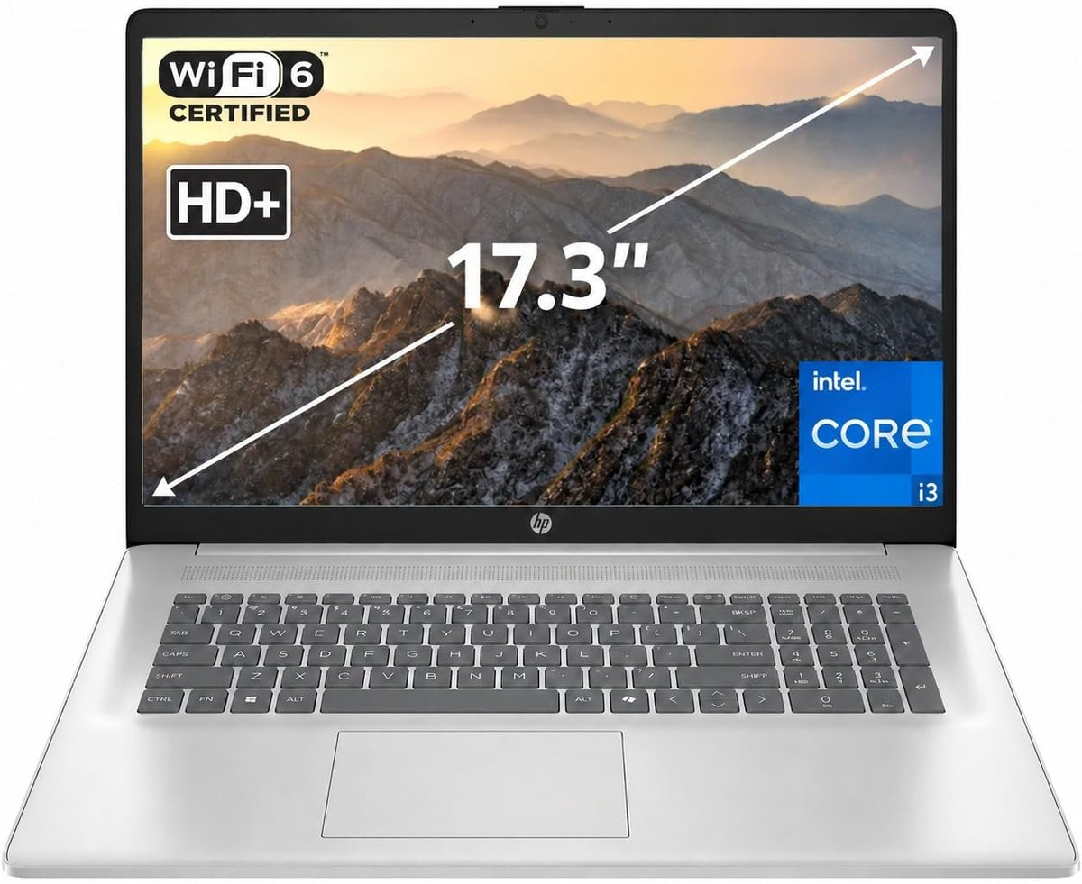 HP 17.3" HD+ Bærbar Computer