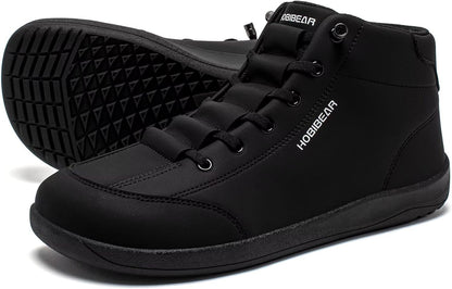 HOBIBEAR Unisex Barfodsstøvler Læder Zero-Drop Bred Pasform