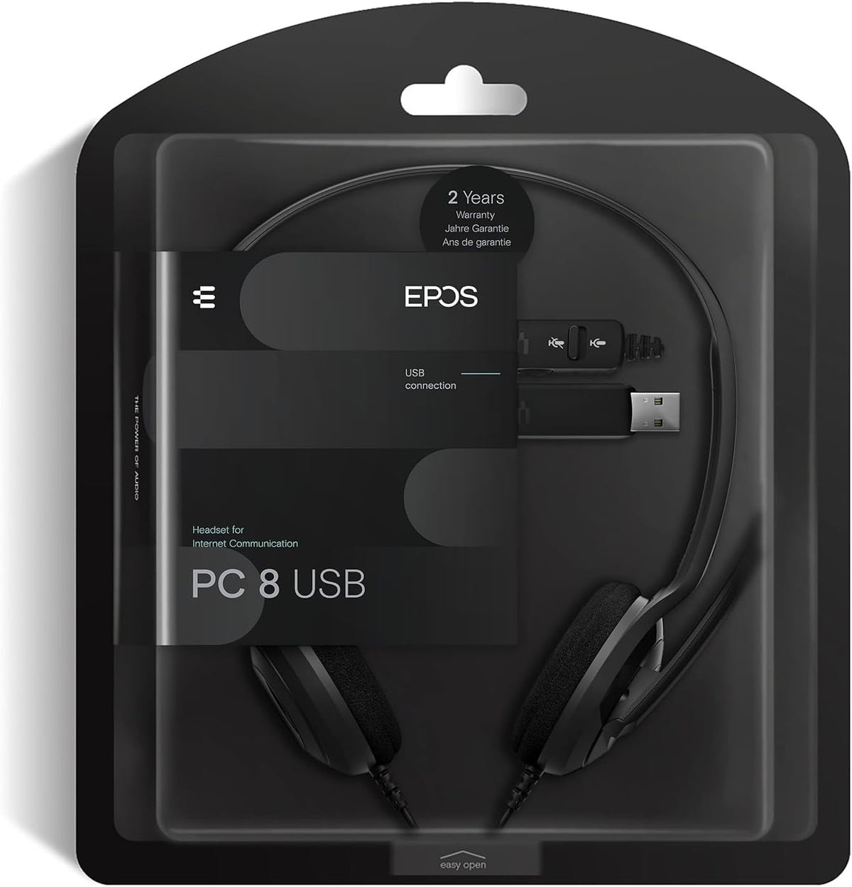 Sennheiser PC 8 USB Kablede On-Ear Headset PC 8 USB