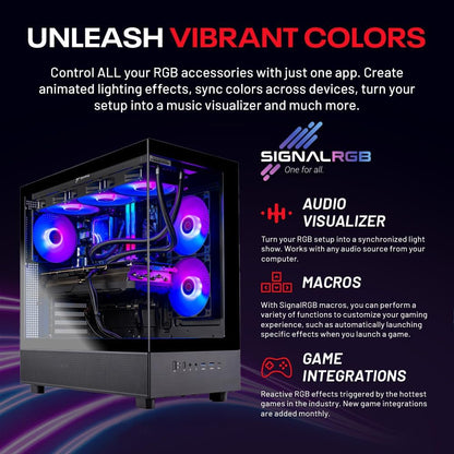 Skytech Azure Gaming PC Ryzen 7 9850X3D RX 9070 XT