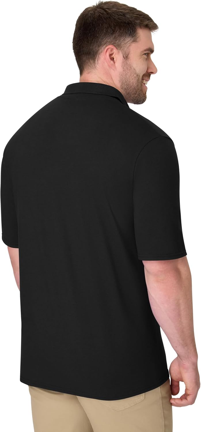 Hanes X-Temp Herre Polo T-shirt O055P