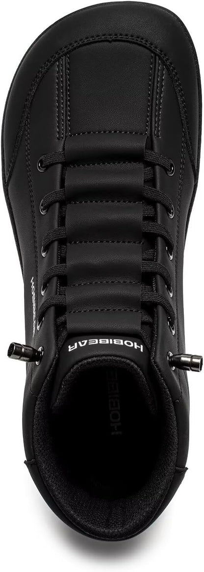 HOBIBEAR Unisex Barfodsstøvler Læder Zero-Drop Bred Pasform