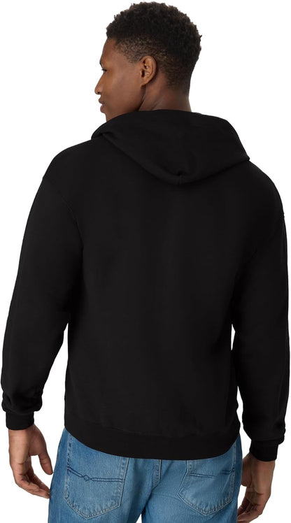 Hanes Herre Hættetrøje EcoSmart Fleece Full-Zip OP180