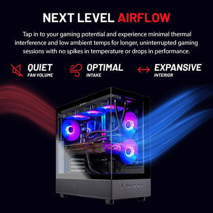 Skytech Azure Gaming PC Ryzen 7 9850X3D RX 9070 XT