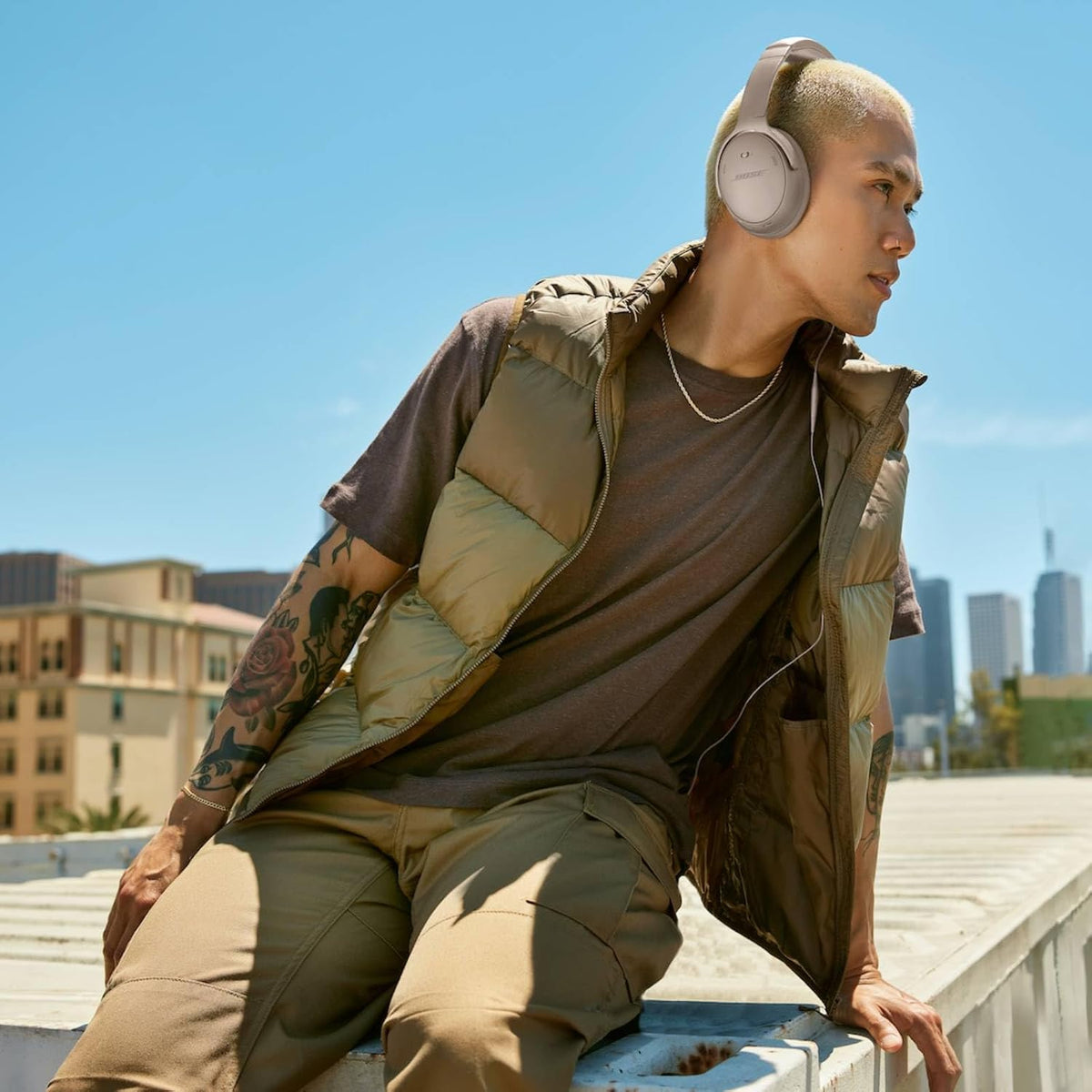 Bose QuietComfort Trådløse Over-Ear Hovedtelefoner 884367-1100