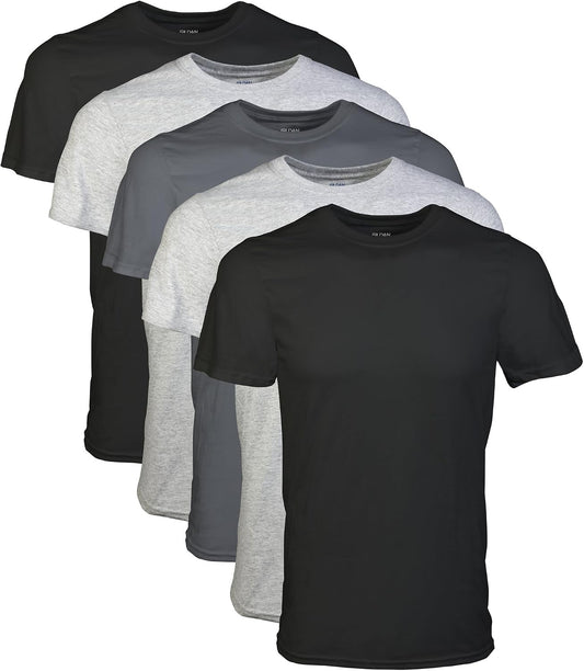 Gildan Herre T-Shirt Crew Neck Multipack G1100