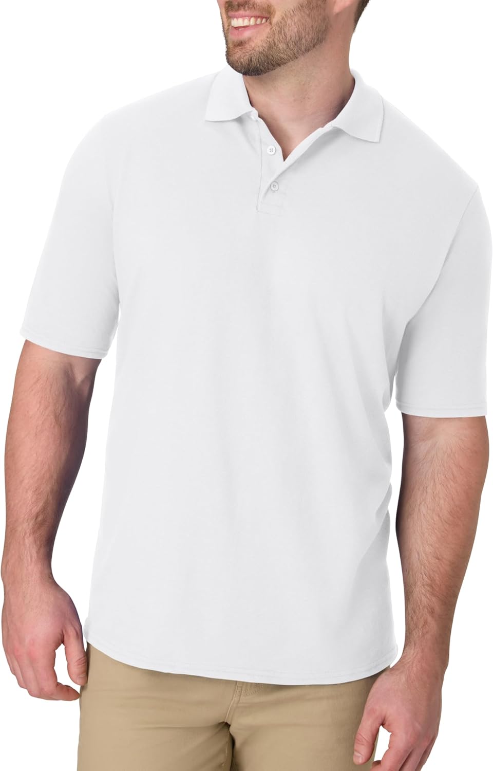 Hanes Herre Poloshirt Kortærmet X-Temp O055P