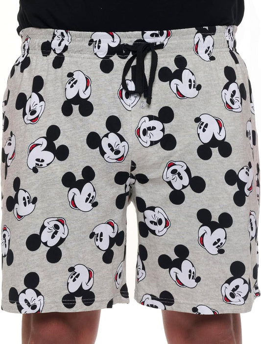 Disney Herre Pyjamasshorts Lounge All Over Print ms25jm86