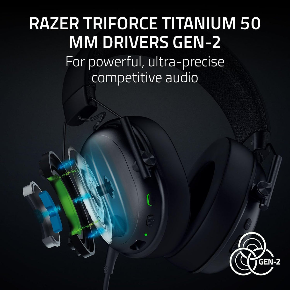 Razer BlackShark V3 Trådløse Over-Ear Gaming Headset