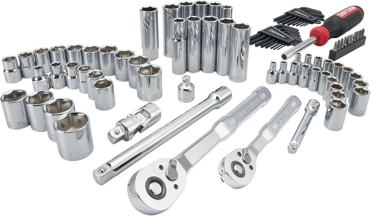 CRAFTSMAN Mekanikerværktøjssæt 83 Dele SAE/Metrisk CMMT12121