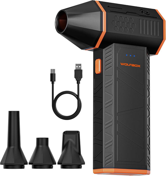 WOLFBOX MegaFlow 50 Trykluftstøver 110.000 RPM MF 50