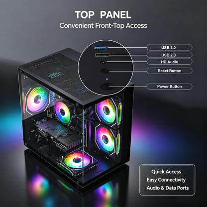 Olialia Gaming PC Ryzen 7 5700X RTX 3060 Ti