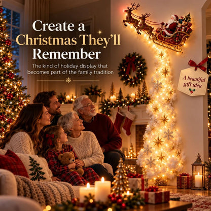 Christmas Magic Trail LED Julevæglampe 80 x 40 cm