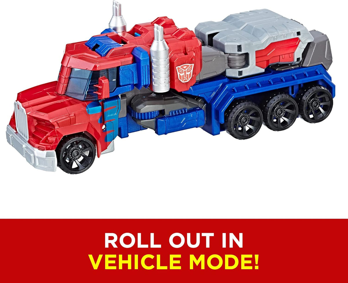 Transformers Cyber Commander Series Optimus Prime Actionfigur 27,9 cm