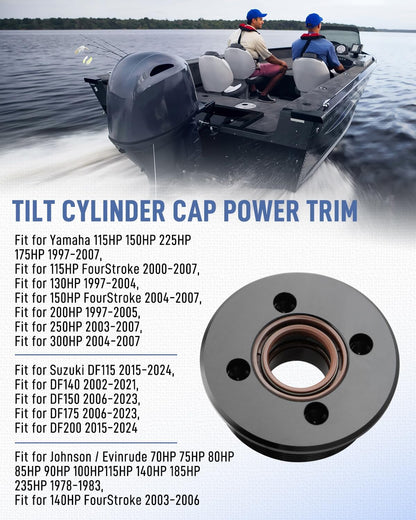 Quaneguzy Tilt Cylinder Dæksel til Yamaha 115-300HK