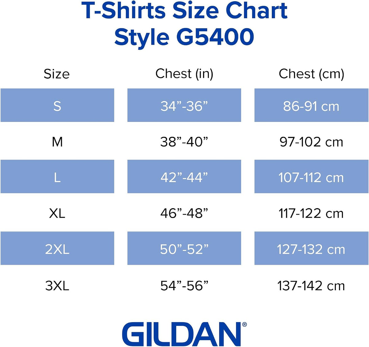 Gildan Voksen T-shirt Heavy Cotton Langærmet G5400 2-Pak