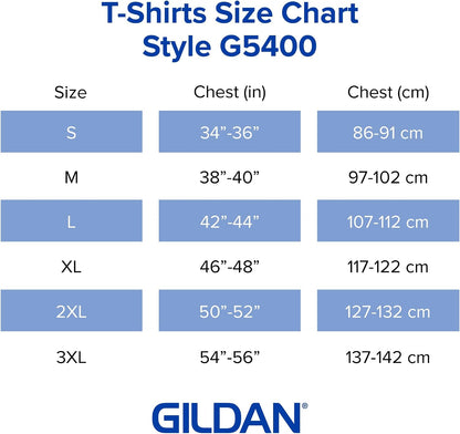 Gildan Voksen T-shirt Heavy Cotton Langærmet G5400 2-Pak