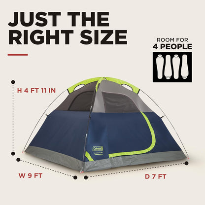 Coleman Sundome Camping Telt 2207036