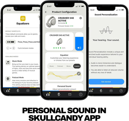 Skullcandy Crusher 540 Active Trådløse Over-Ear Hovedtelefoner S6EVW-T992