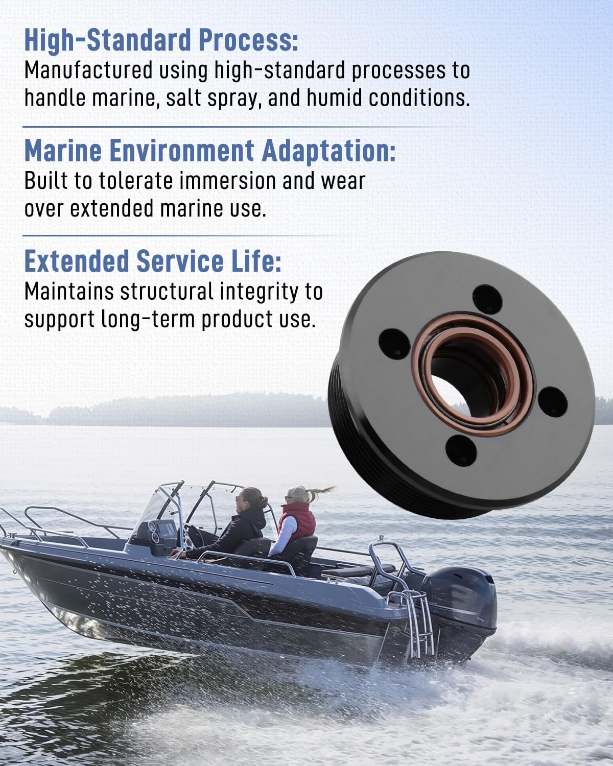 Quaneguzy Tilt Cylinder Dæksel til Yamaha 115-300HK