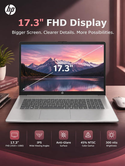 HP 17 17.3" Bærbar Computer AMD Ryzen 5