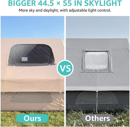 KAI-ROAD Oppusteligt Camping Telt 6 Personer IT-S68-01